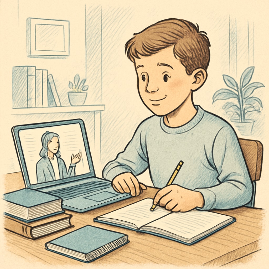 Alternative education options such as online learning for academic recovery in the UK.