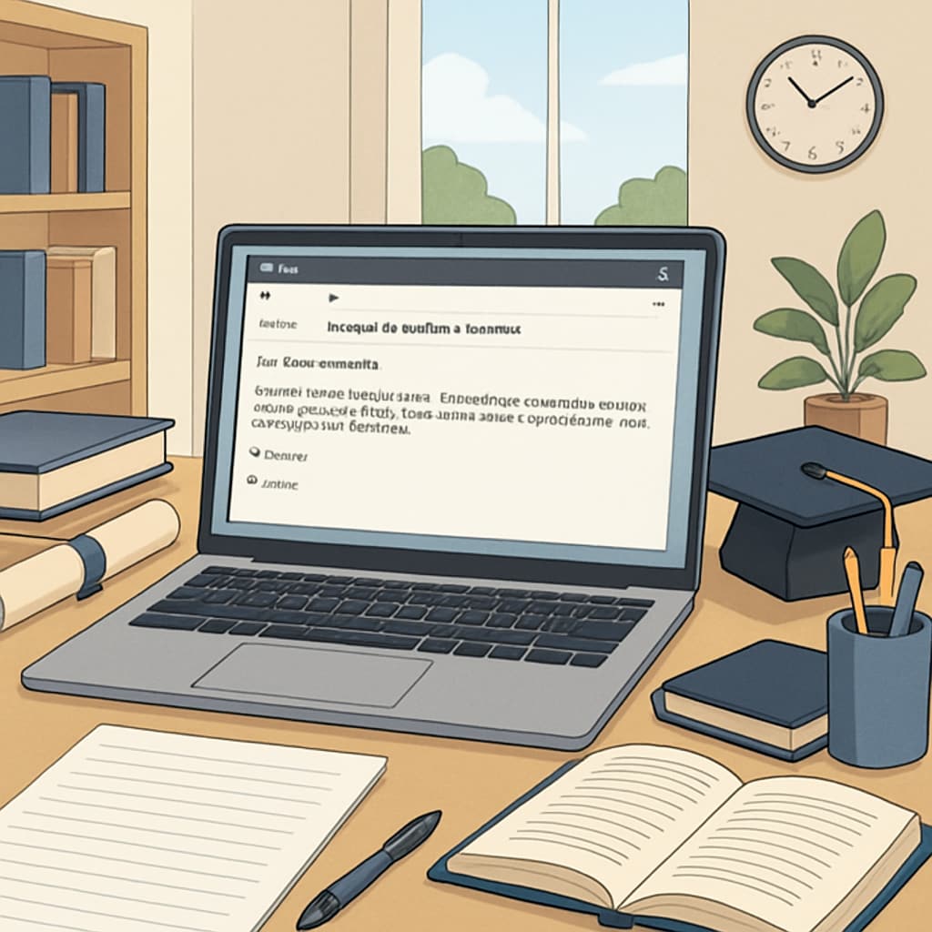 Graduate student emailing school counselors for academic interview