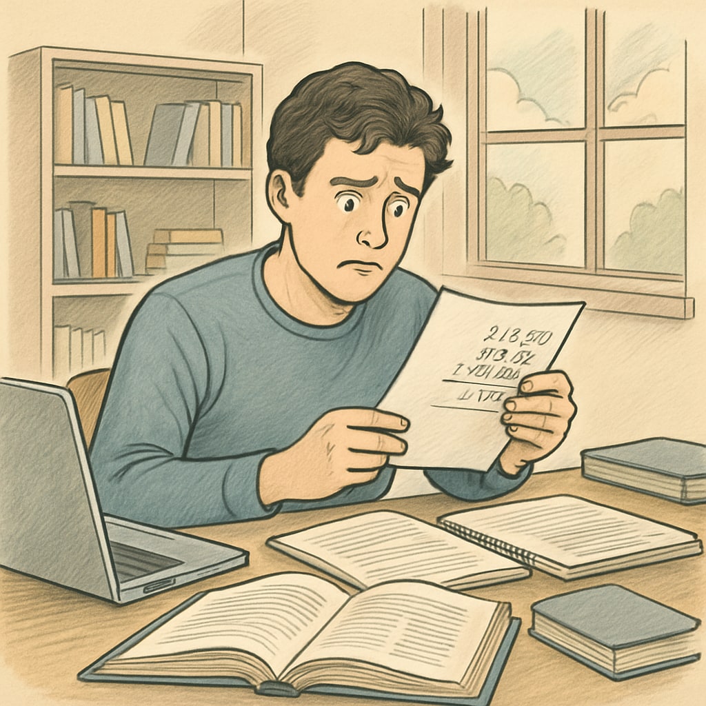 Student concerned about tuition costs and financial aid while preparing for medical school applications.