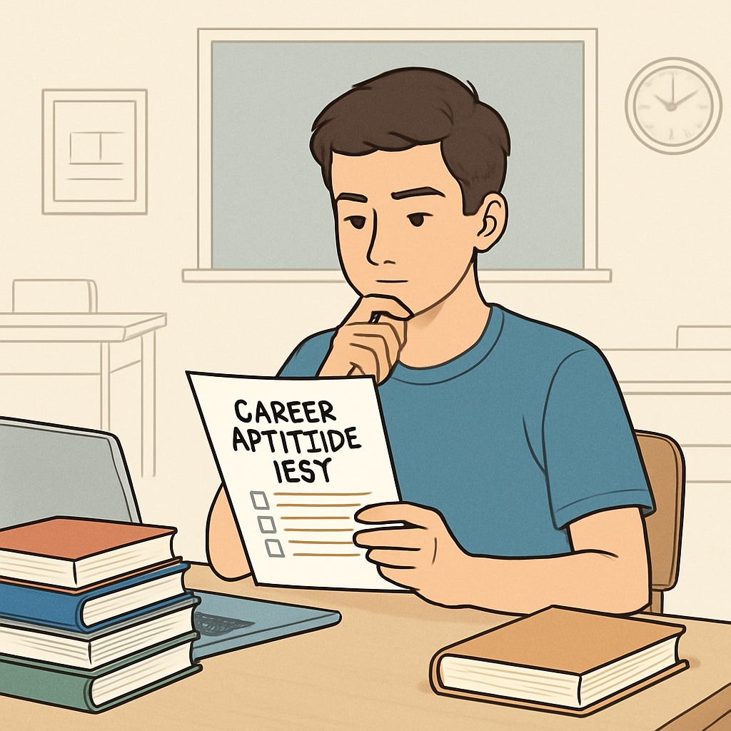 High school student exploring career options related to math and science.