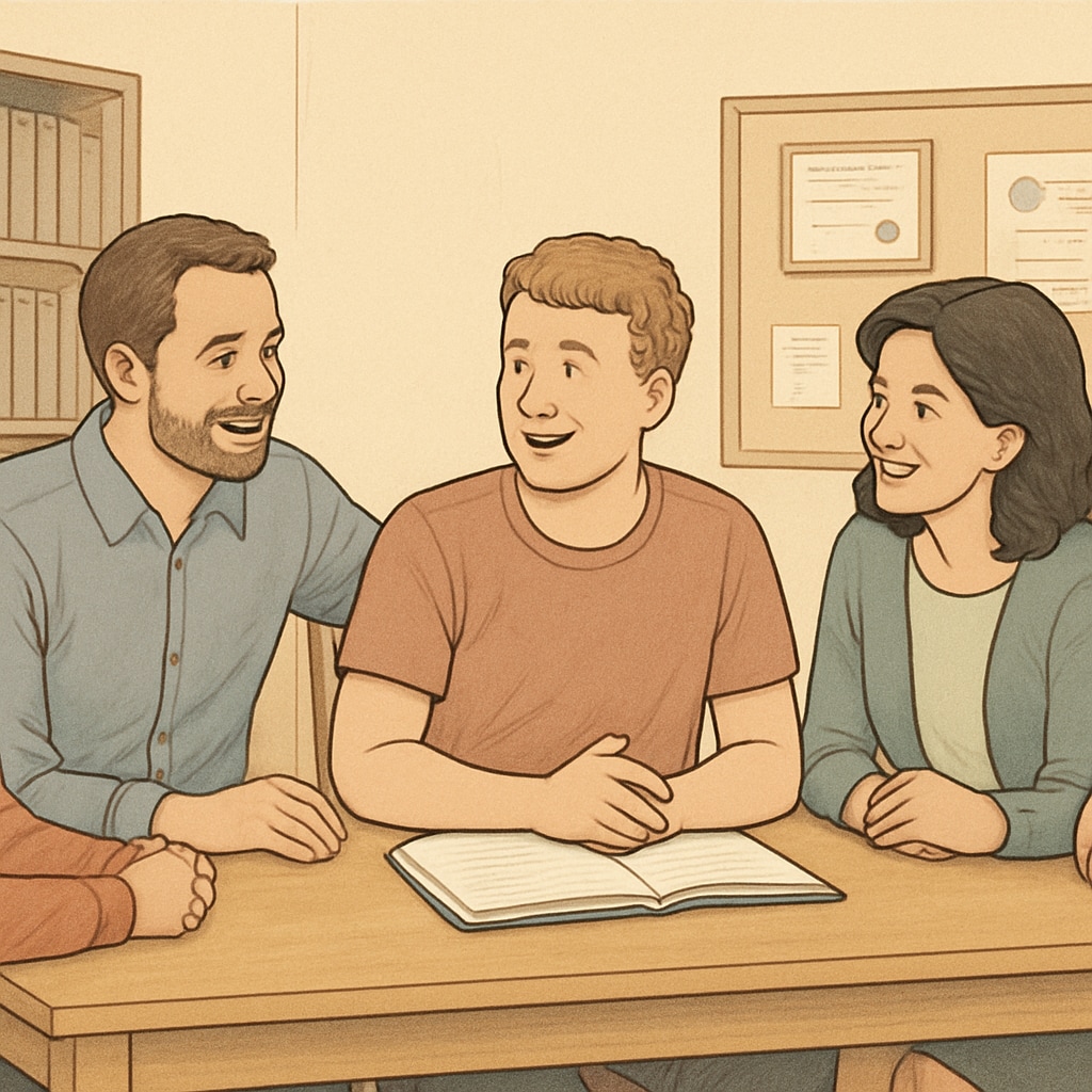 Family supporting a student with learning disabilities in pursuing medical dreams.
