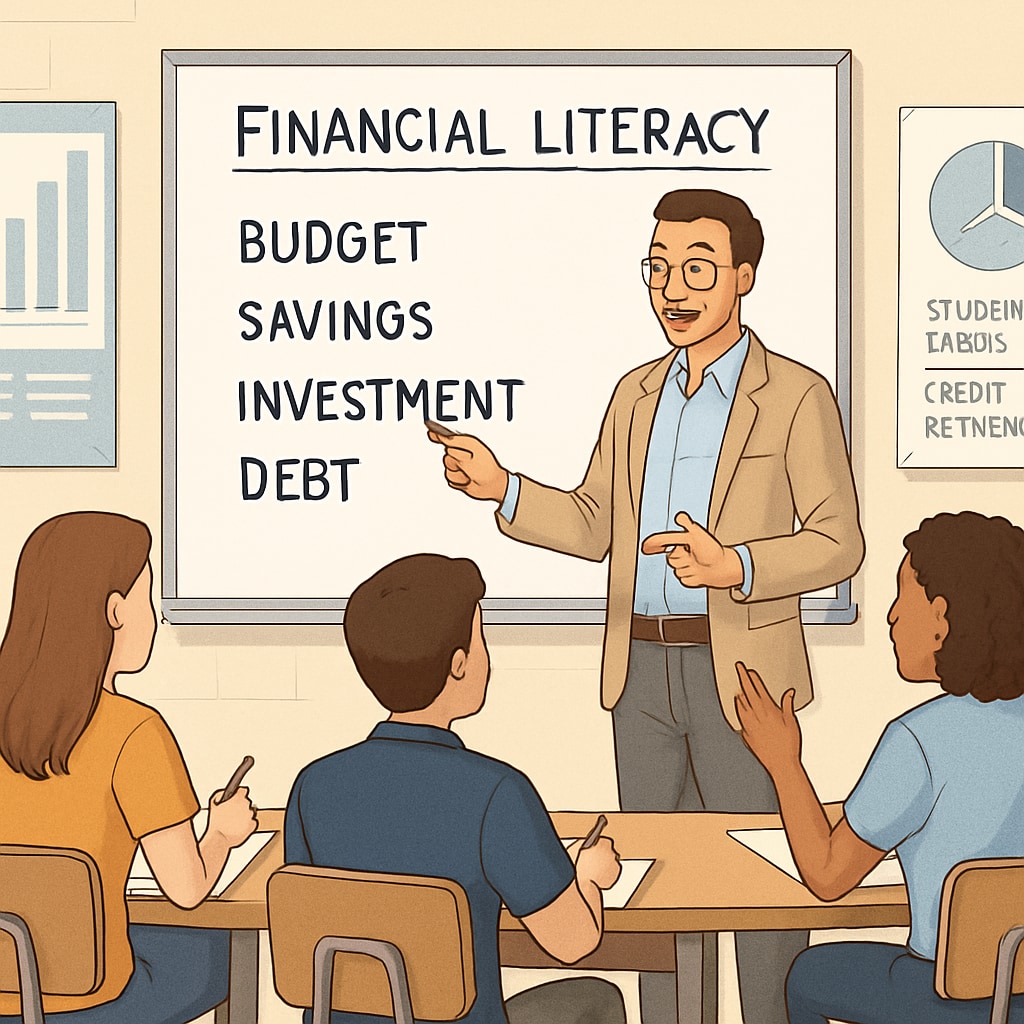 High school financial literacy program to address tuition challenges.