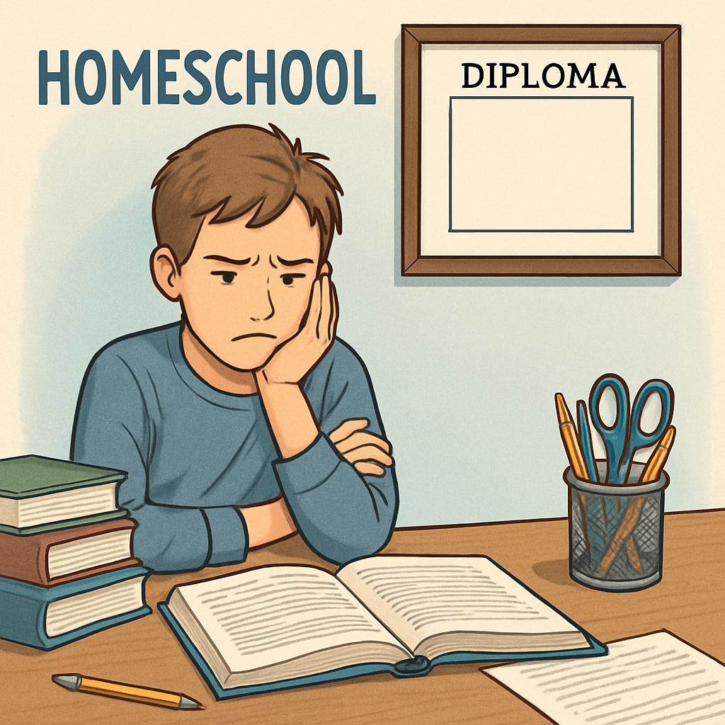 Homeschool diploma delay impacting student futures.