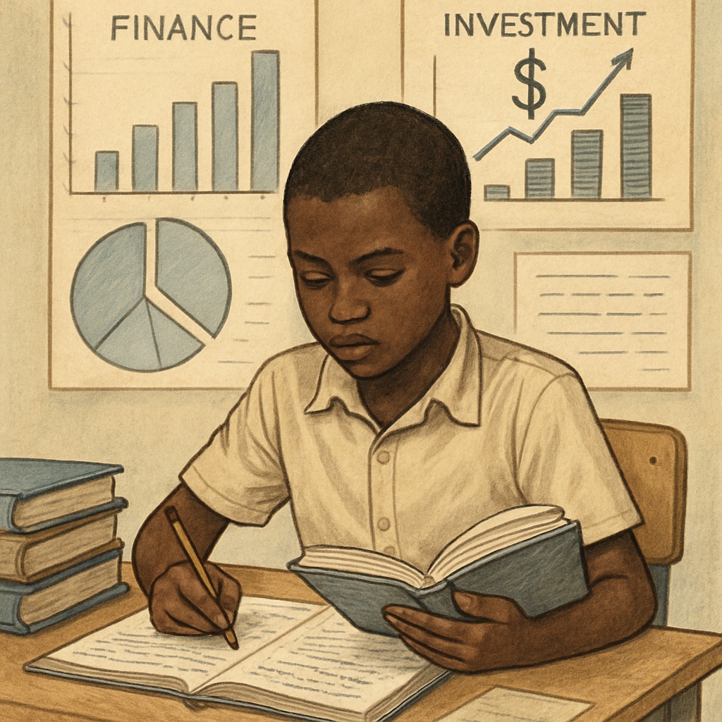 Finance student in Mali exploring education opportunities locally.
