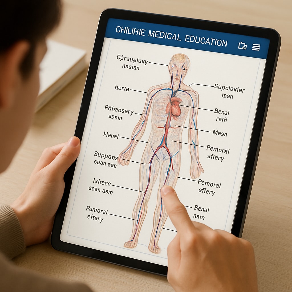 Online medical education resources for K12 students.