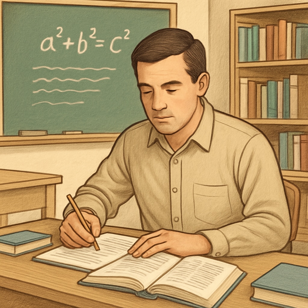 An adult student studying in a classroom setting, representing continued education and second chances. Adult learner in a classroom, symbolizing opportunities for continued education.
