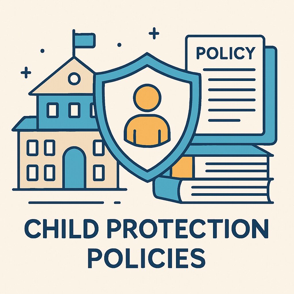 A legal document outlining child protection policies in education governance. Legal framework for preventing abuse histories in school board appointments.
