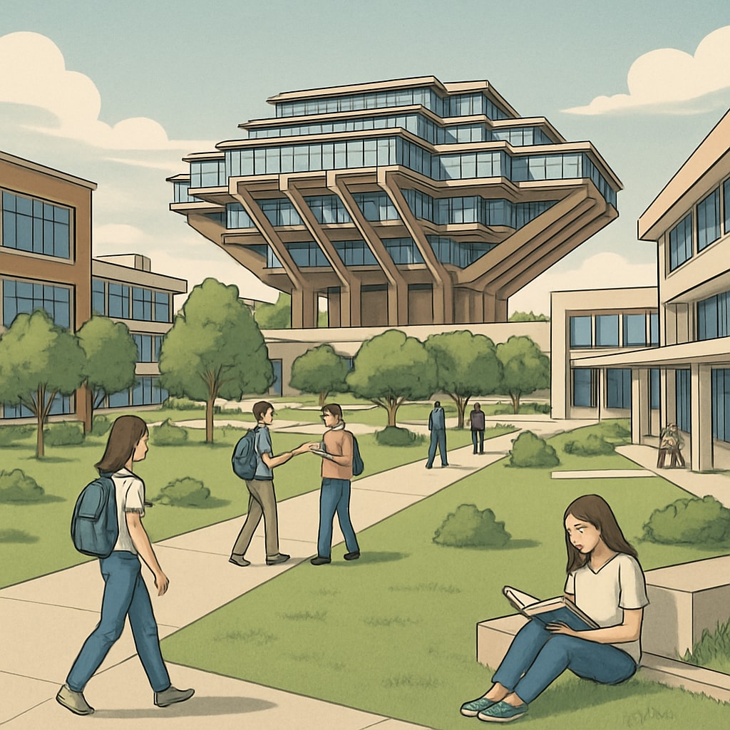 UC San Diego campus showcasing expansion and student growth.