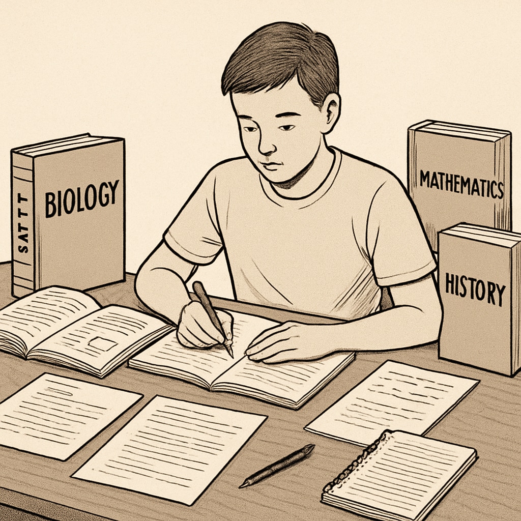 A-level failure recovery through studying for retakes.