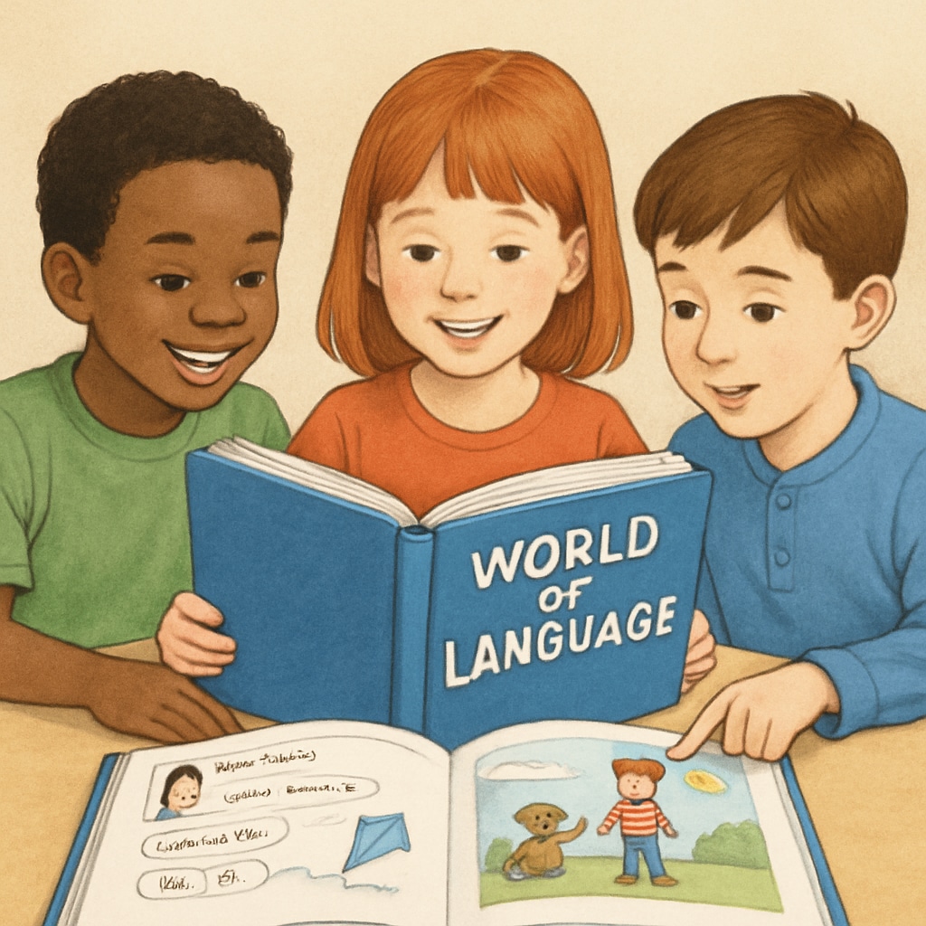 Children using 