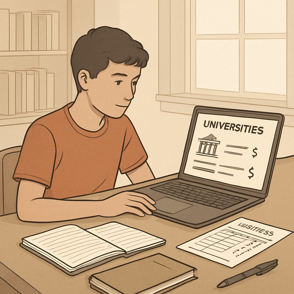 Researching affordable universities with AS-level qualifications and budget constraints
