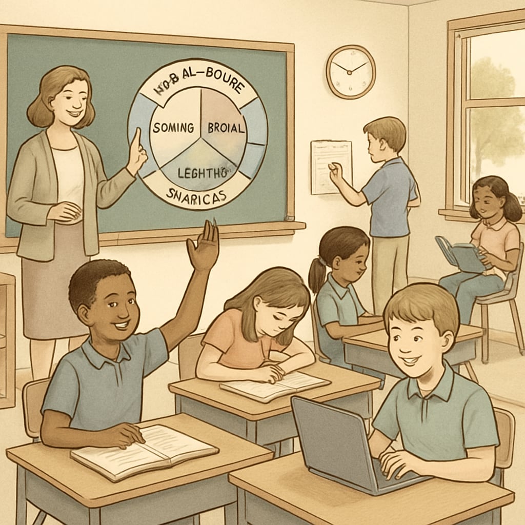 Year-round school model with K12 students ensuring knowledge retention.