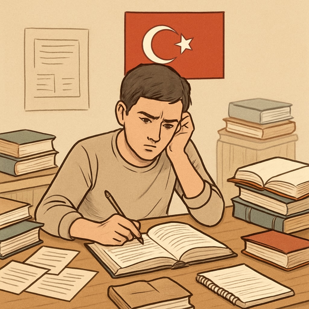 Exam pressure in Turkey’s education system