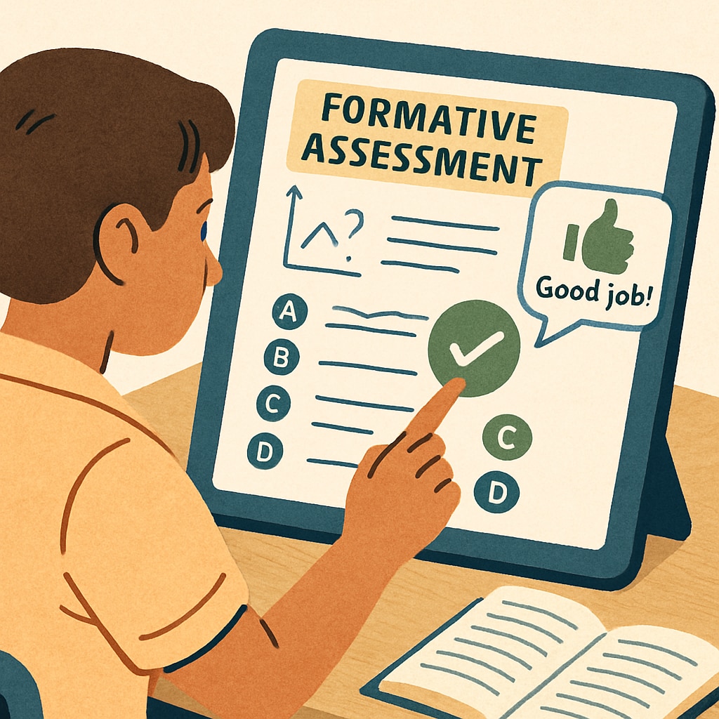 Formative assessment using digital tools for real-time feedback