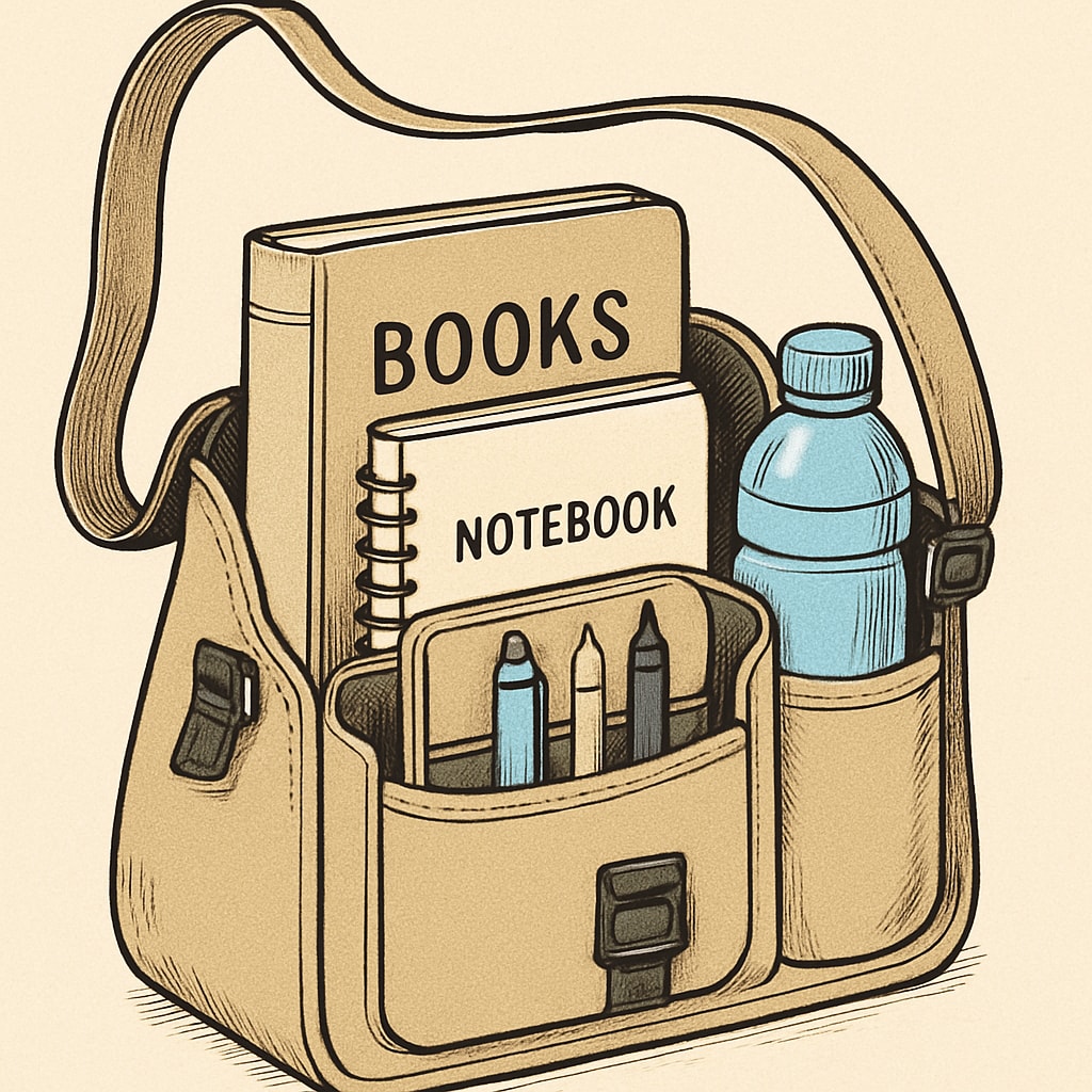 A trendy, affordable shoulder bag with space for college essentials. A stylish college shoulder bag perfect for light loads and everyday use.