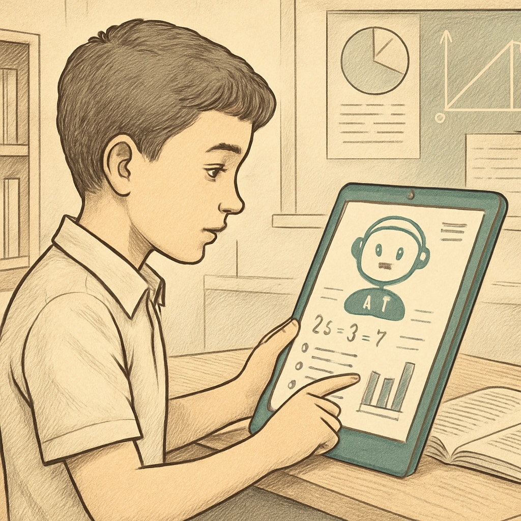 AI-powered learning tablet for personalized education