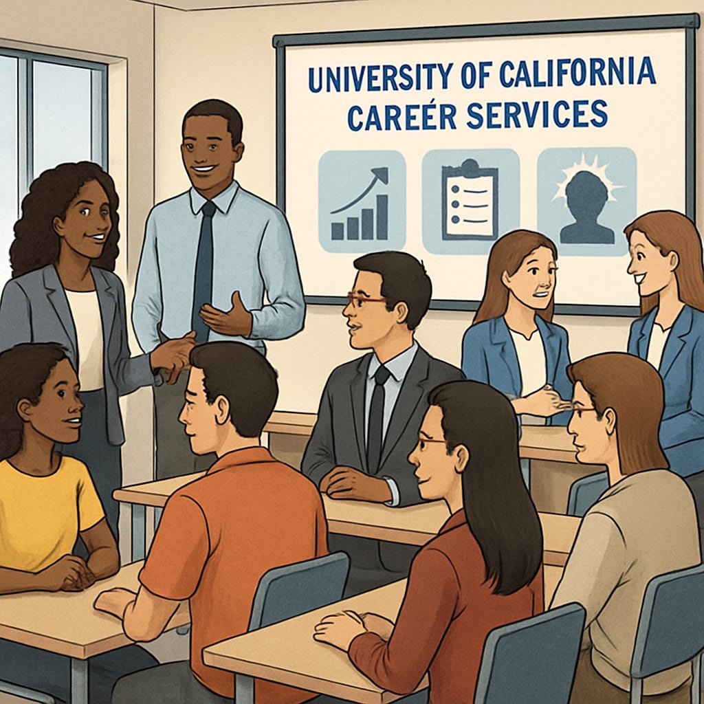 University of California career services workshop supporting career planning.
