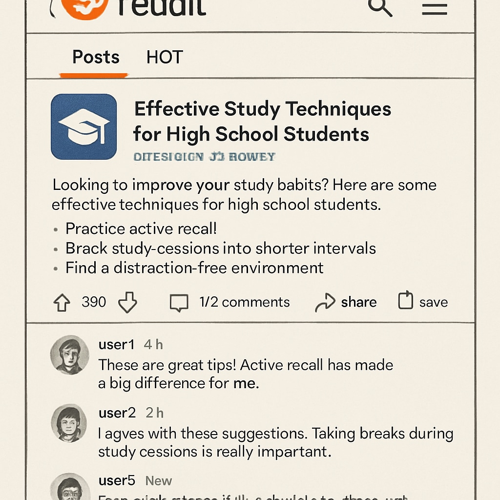 A screenshot of a Reddit education subreddit with a well-crafted post and active comments. Example of a well-crafted post in a Reddit education community.