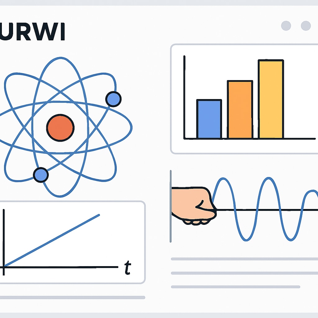 A close-up image of Gurwi’s interface showcasing interactive diagrams, animations, and visual learning tools designed to simplify complex concepts. Visualized knowledge tools by Gurwi for interactive education