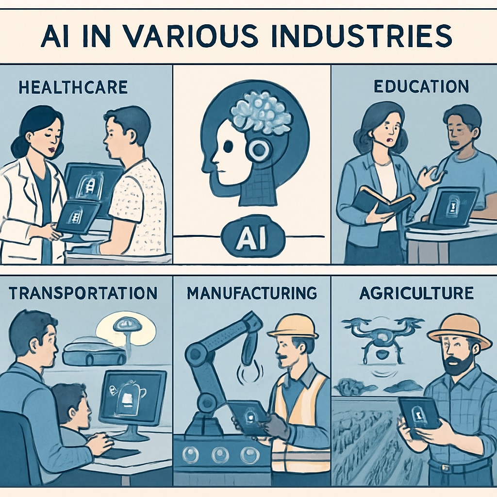AI technology transforming industries and creating career paths for students