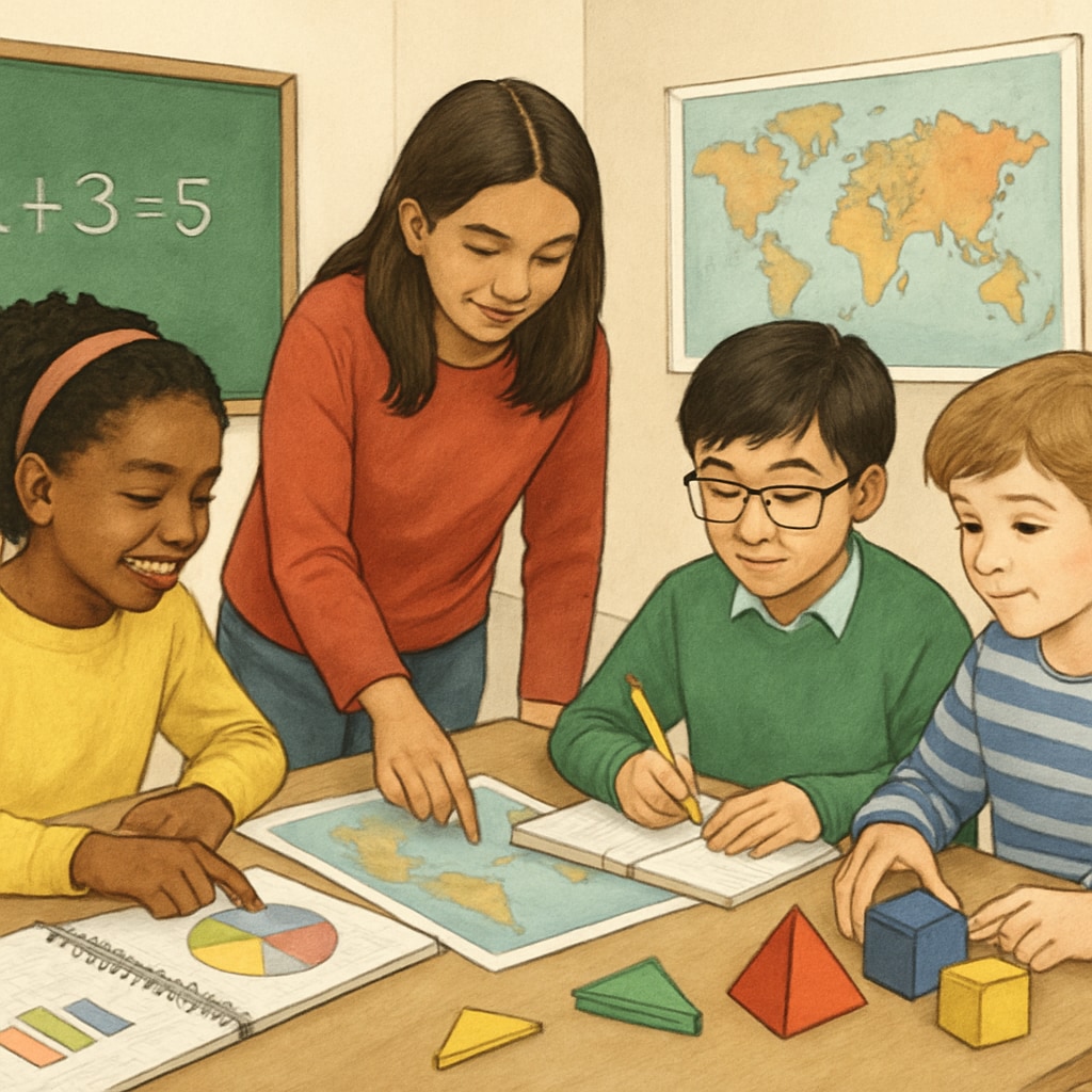 A diverse group of students working collaboratively in a foundation year classroom. Students engaging in academic discussions during a foundation year course.