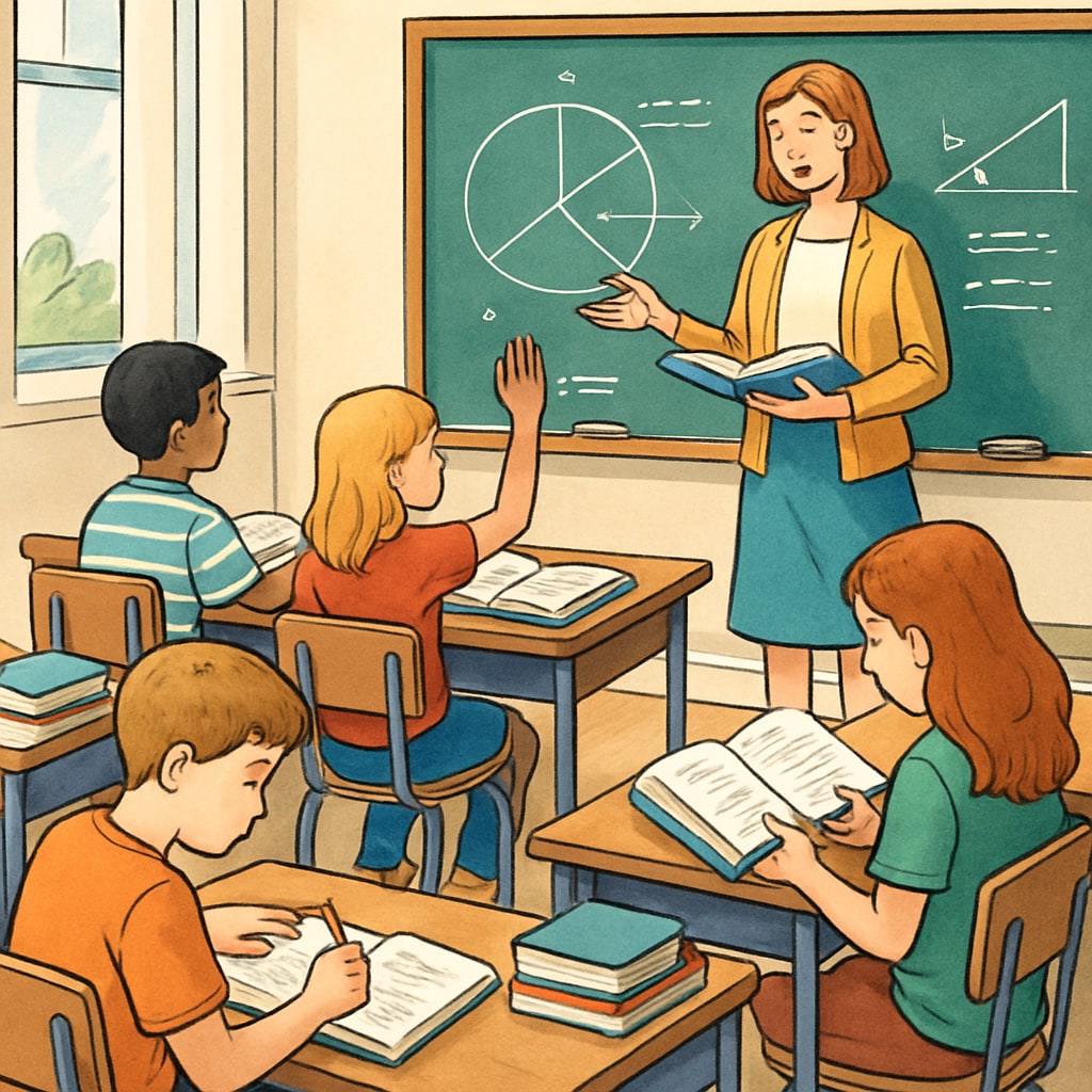 A classroom with students engaged in learning, symbolizing the high-quality education offered by top-ranked schools. Students learning in a classroom, representing the benefits of attending a top-ranked school.