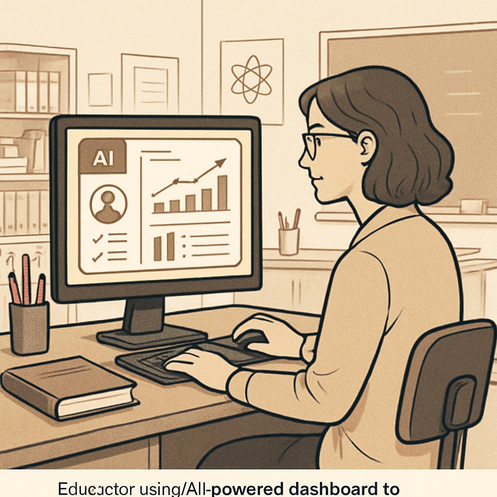 AI tools assisting teachers in schools.