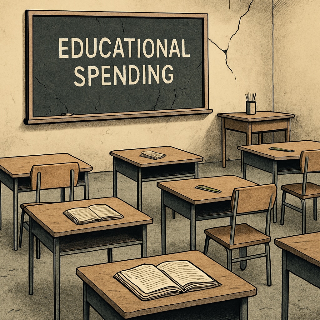 Classroom underfunding despite high per-student spending figures