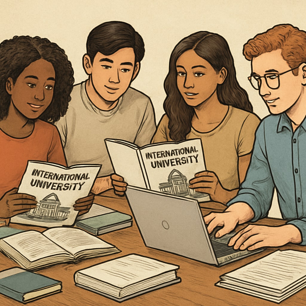 Students exploring AS level university admissions and budget-friendly education options.