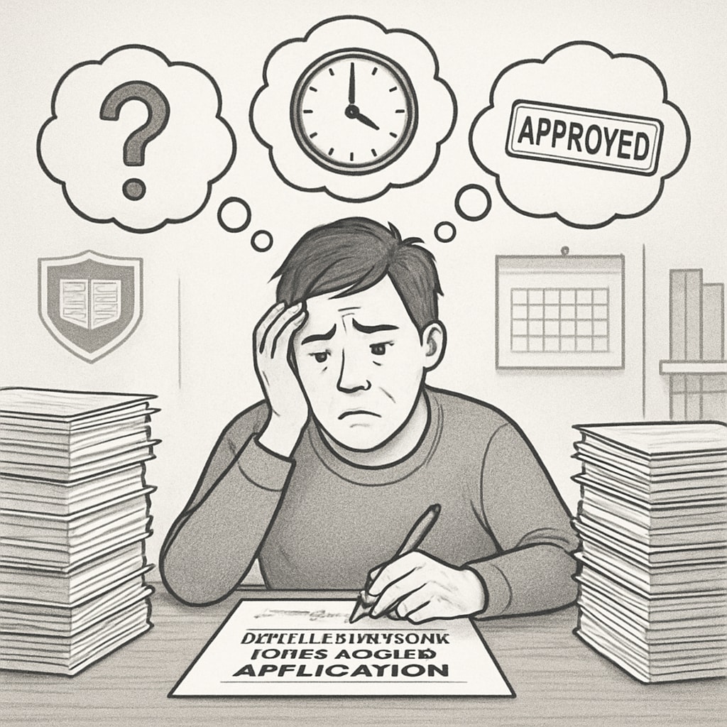 Parent navigating special educational needs school application forms