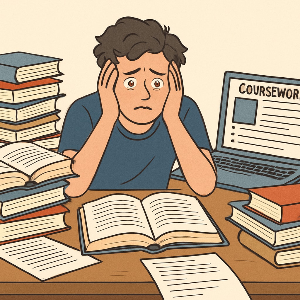 Student struggling with academic overload from dual degrees
