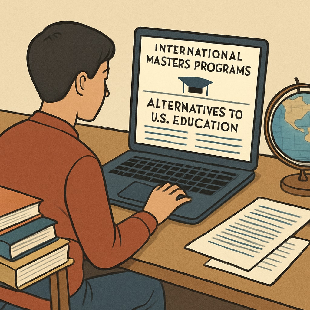 Student exploring alternatives to U.S. master's programs