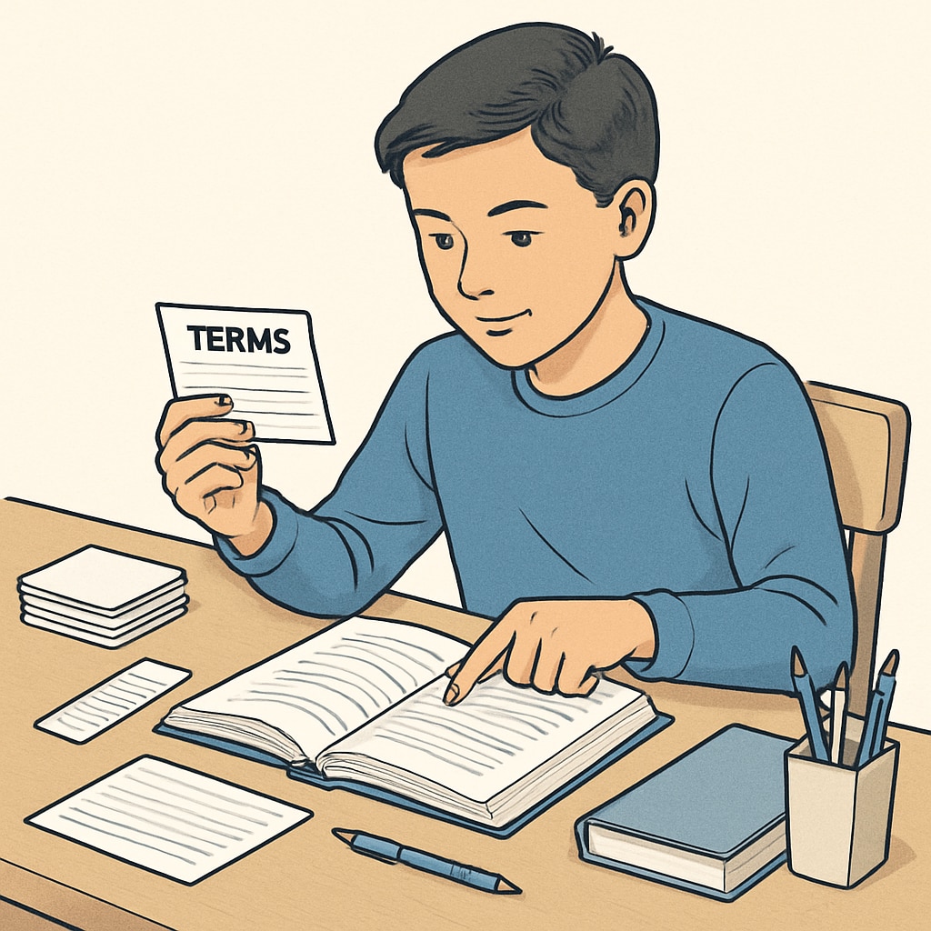 Student practicing active recall techniques for better memory retention