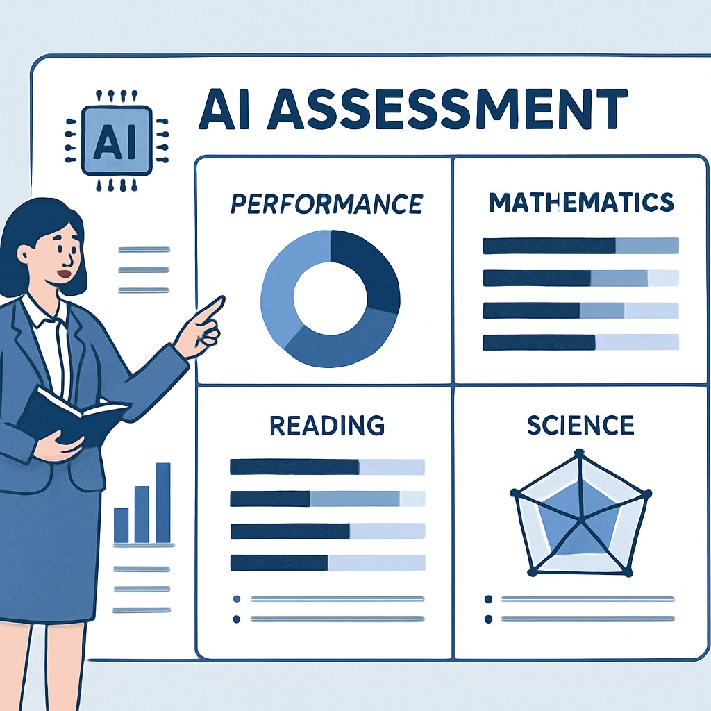 AI-based dashboard evaluating multi-dimensional student skills.