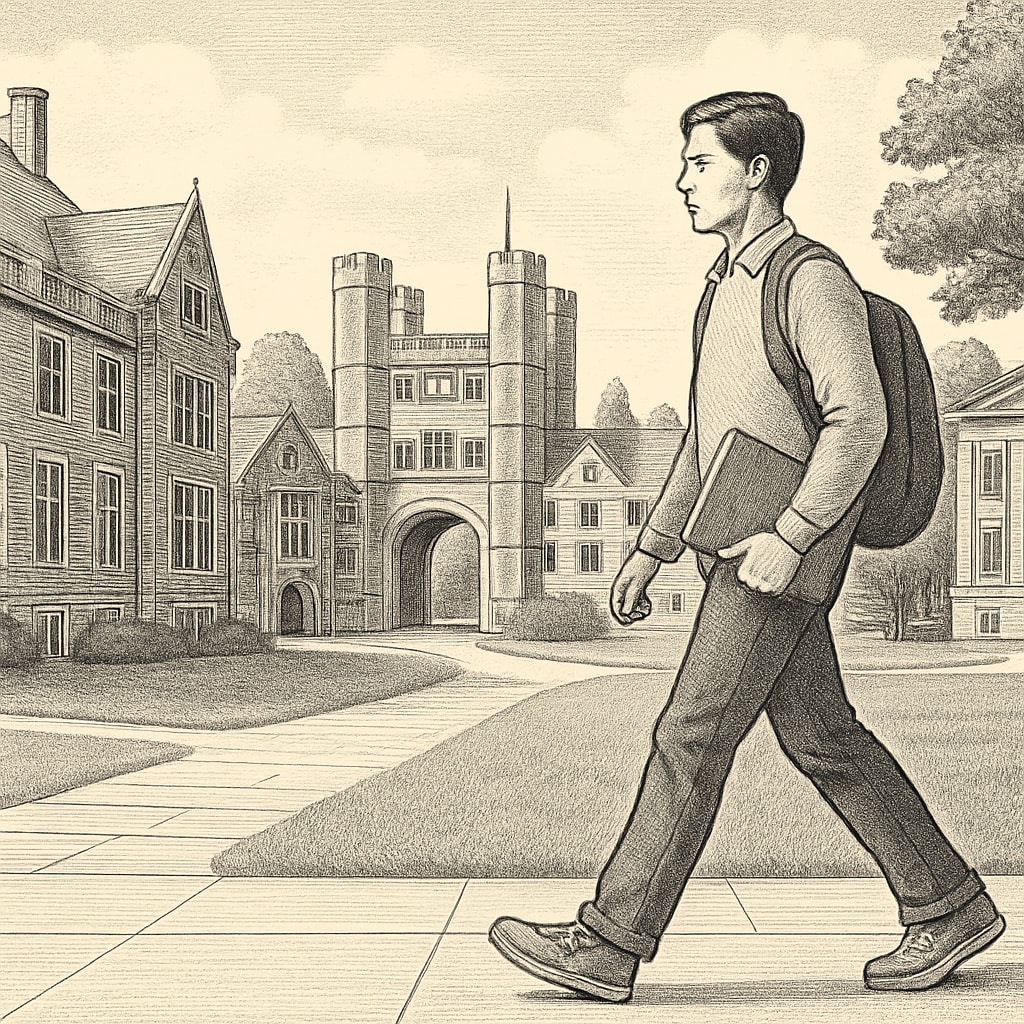 Princeton University campus symbolizing Ivy League prestige