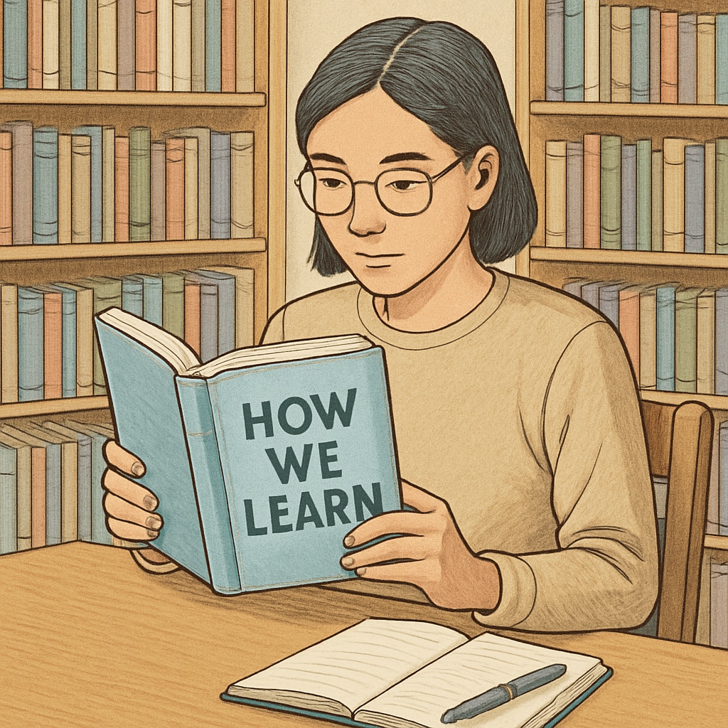 A student reading A student reading