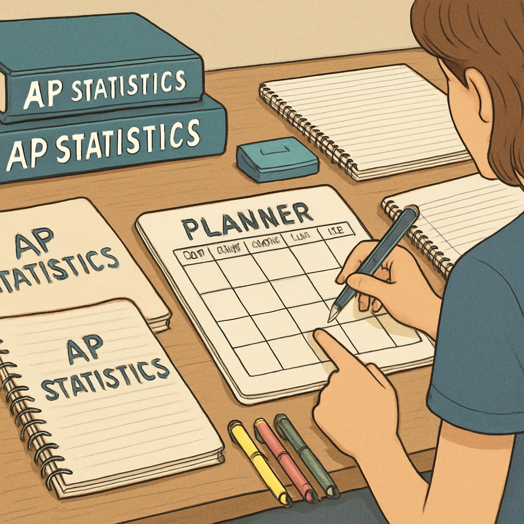 A high school student planning their AP courses with a focus on AP Statistics.