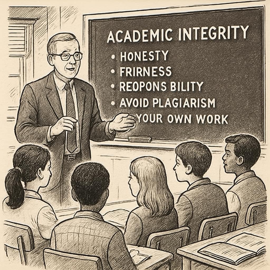 Proactive education to prevent plagiarism misunderstandings.