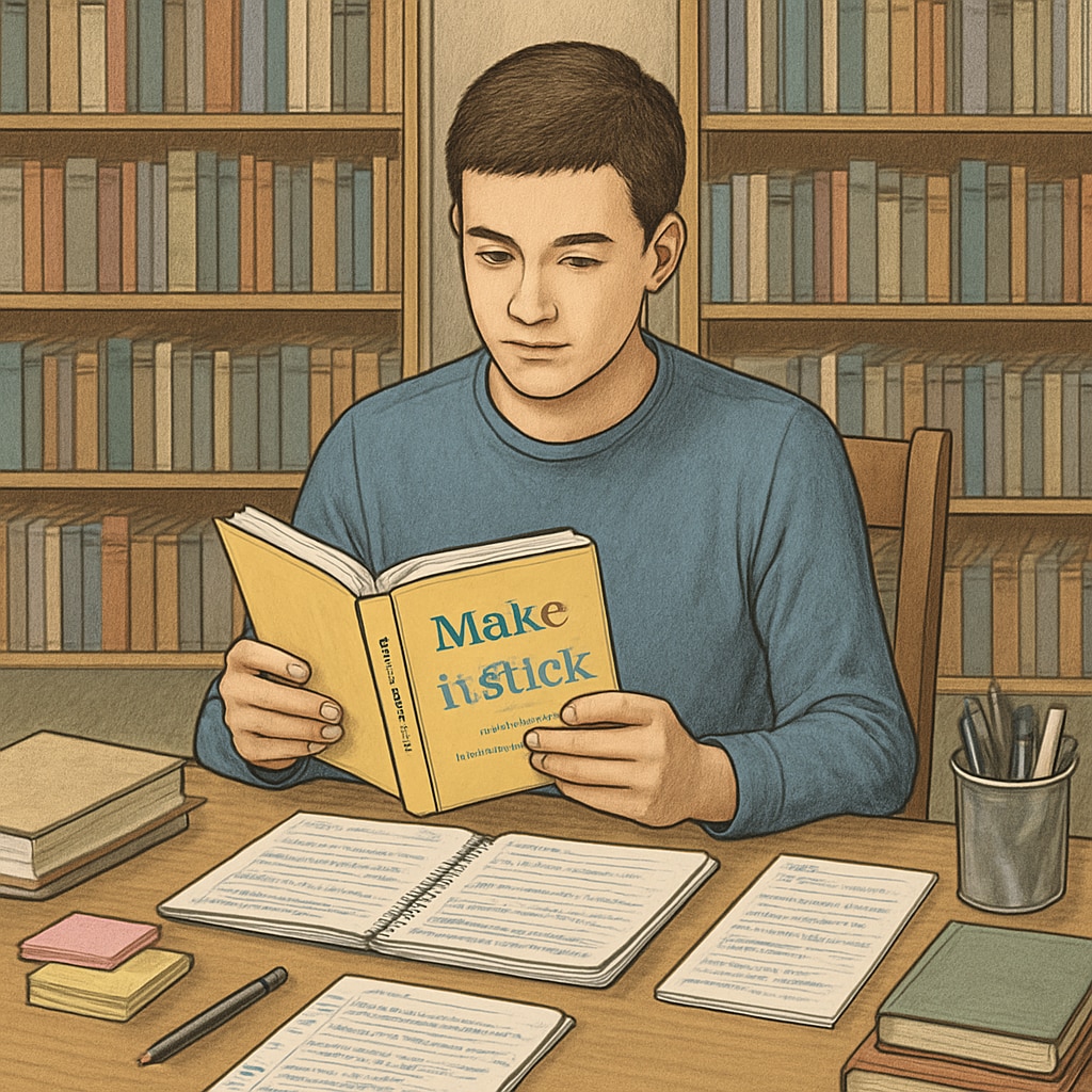 A close-up of a student reading Student reading