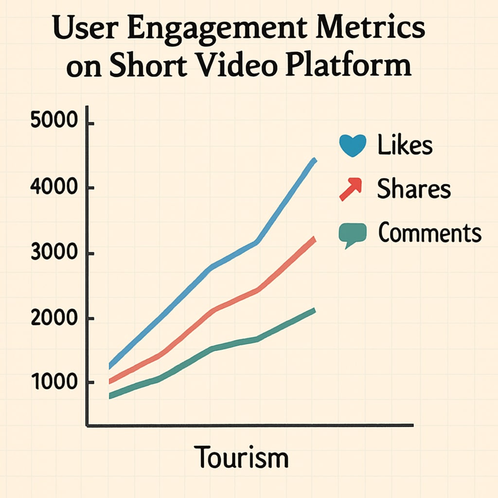 Data collection metrics for short video tourism analysis