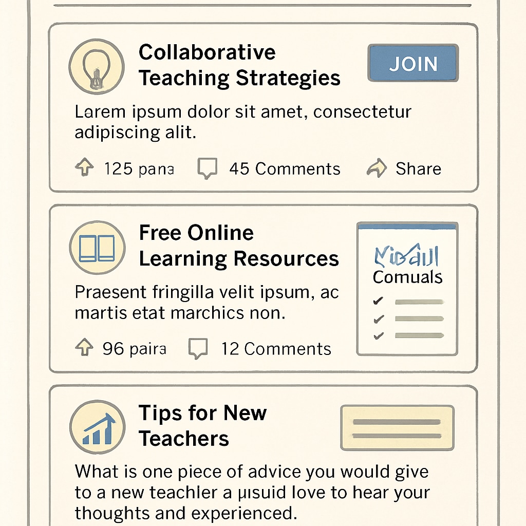 Active discussions within a Reddit education subreddit.