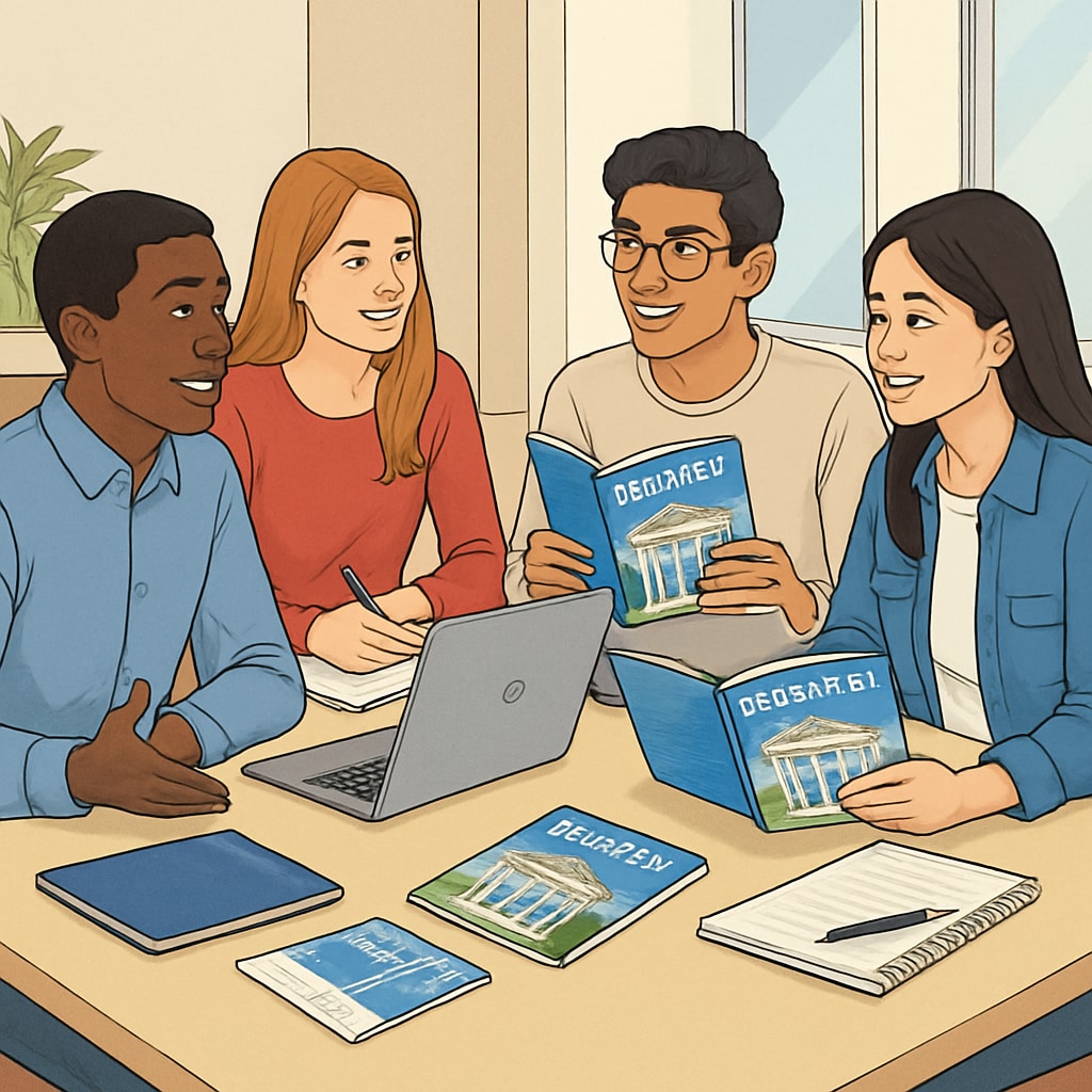 Students exploring affordable university options for AS-level admissions.