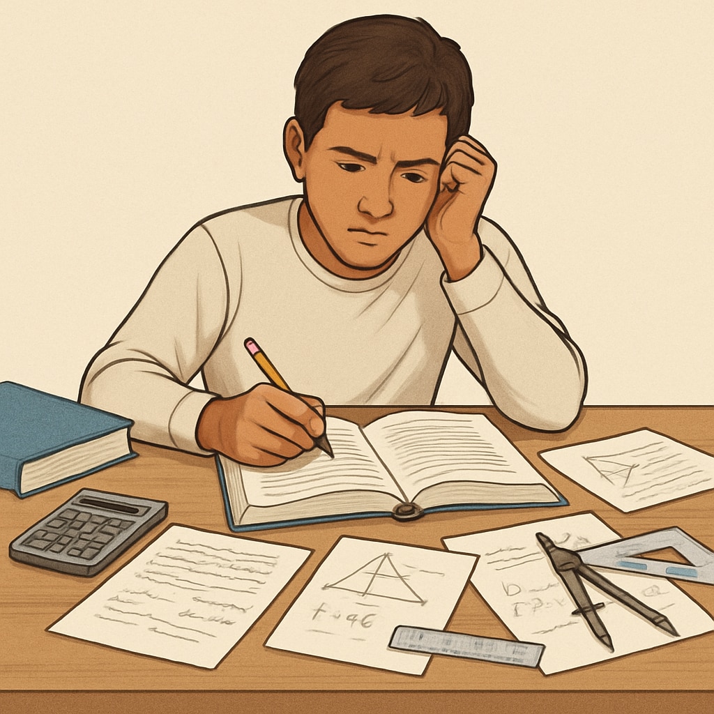 A student facing challenges in applying theoretical knowledge in practical scenarios.