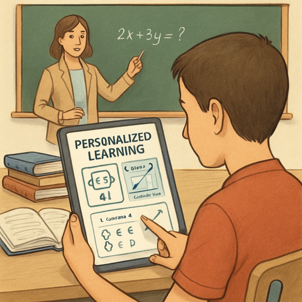AI-powered personalized learning platform in K12 education