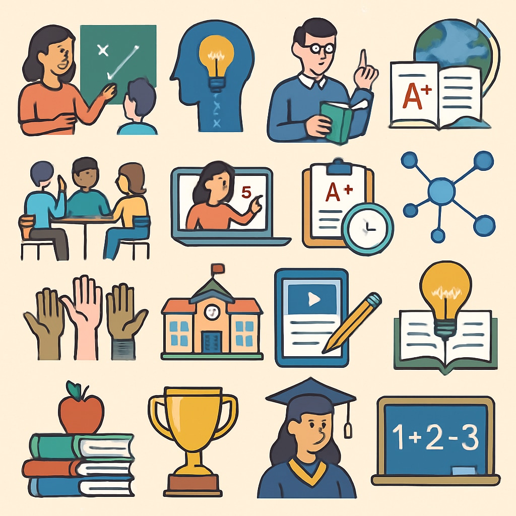 A collage of screenshots from various education-related subreddits, showcasing their diversity. Examples of education-related subreddits on Reddit