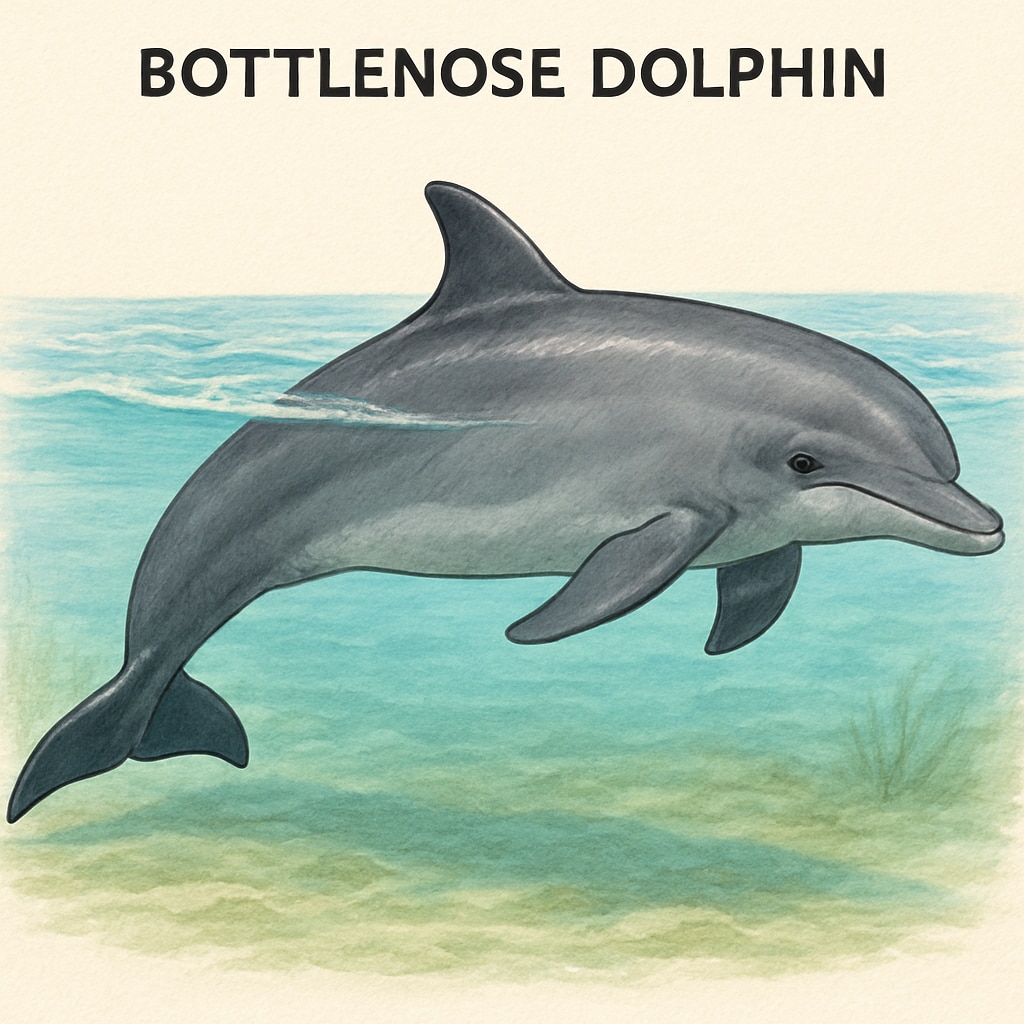 Bottlenose dolphin in coastal waters