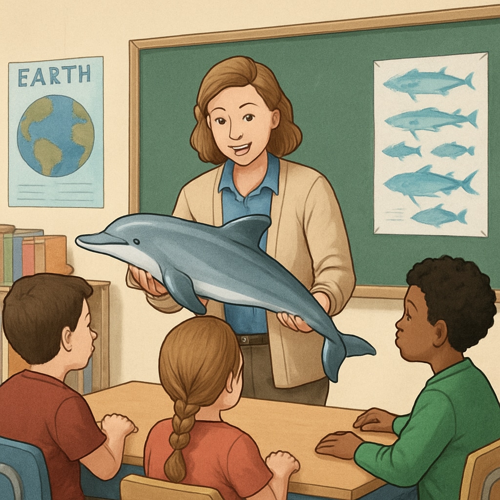 Classroom activity on dolphin biology