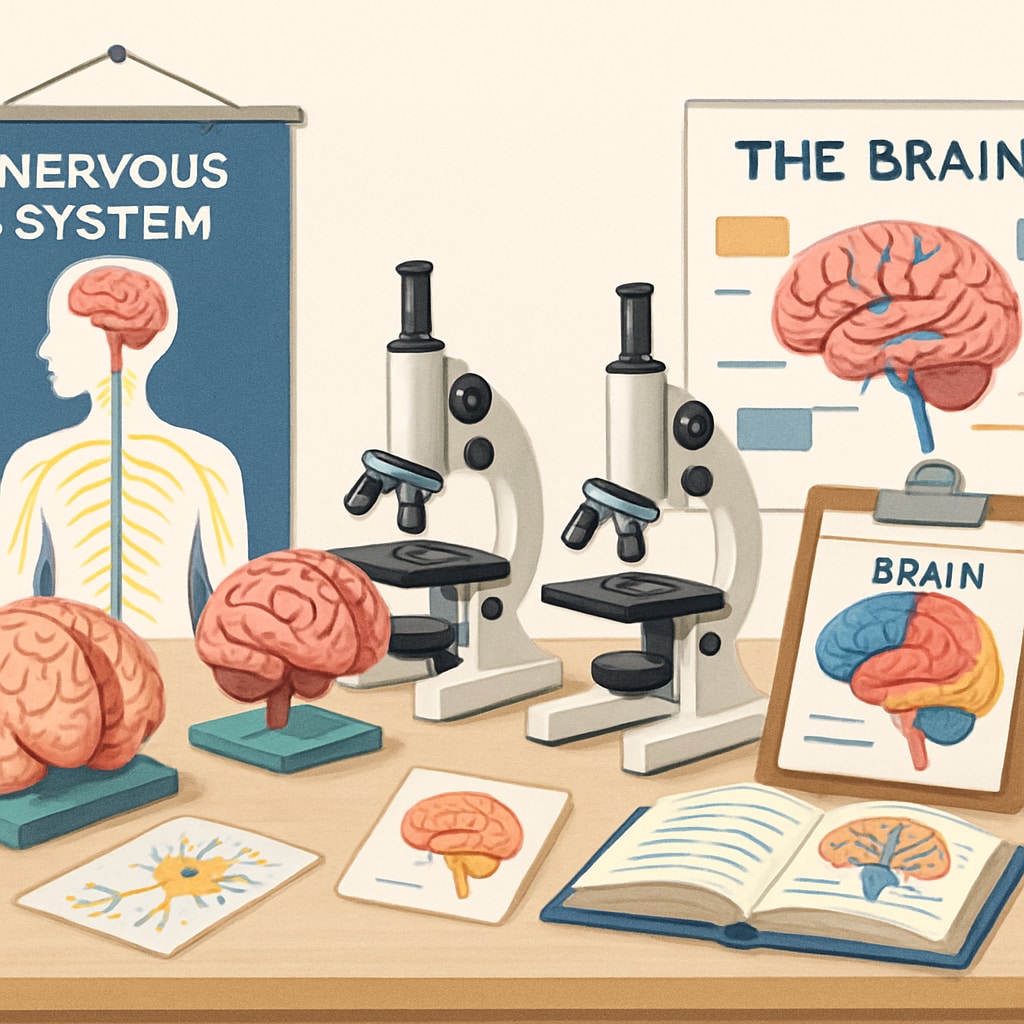 Neuroscience lab resources for academically gifted students aiming for medical careers.