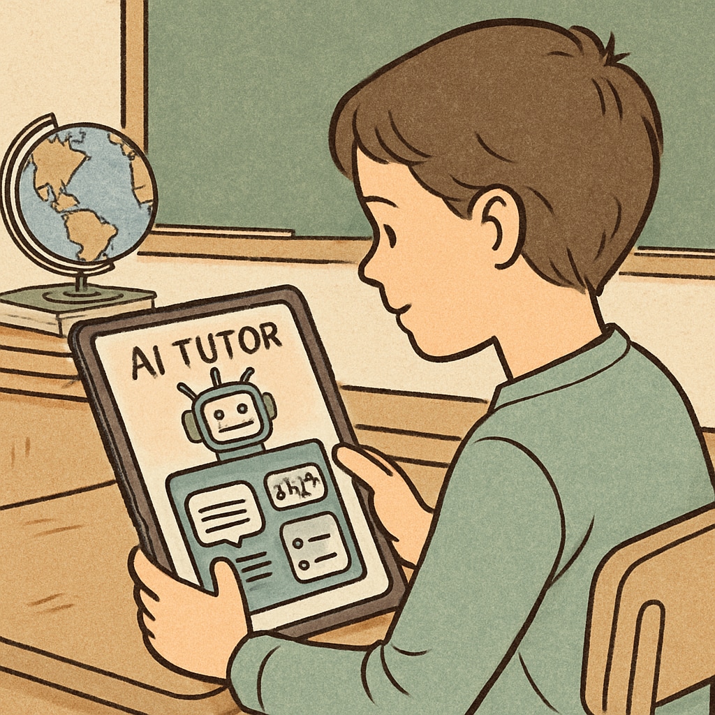 AI-driven tutoring system for personalized K12 education.