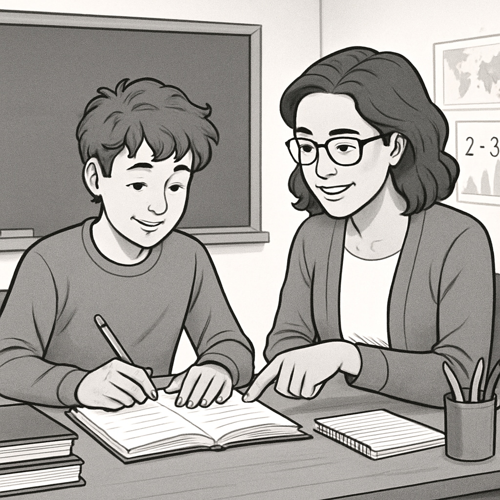 ADHD student receiving tutoring to recover high school credits.
